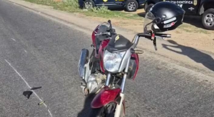 Motociclista morre após perder controle da moto na BR-361, em Patos