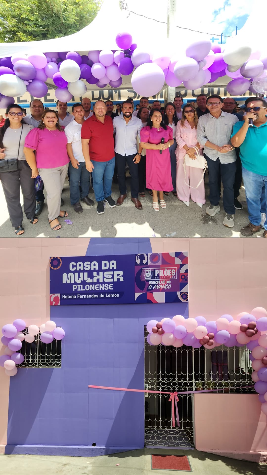 Casa da Mulher é inaugurada e amplia apoio feminino em Pilões