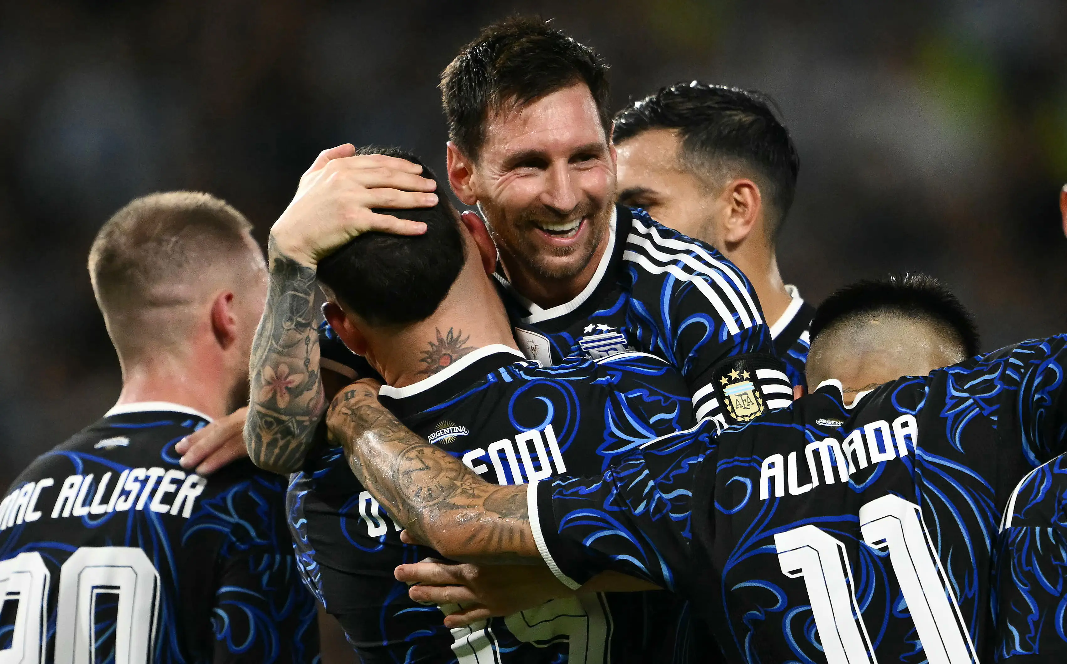 Argentina goleia Zâmbia com Messi em amistoso pré-Copa