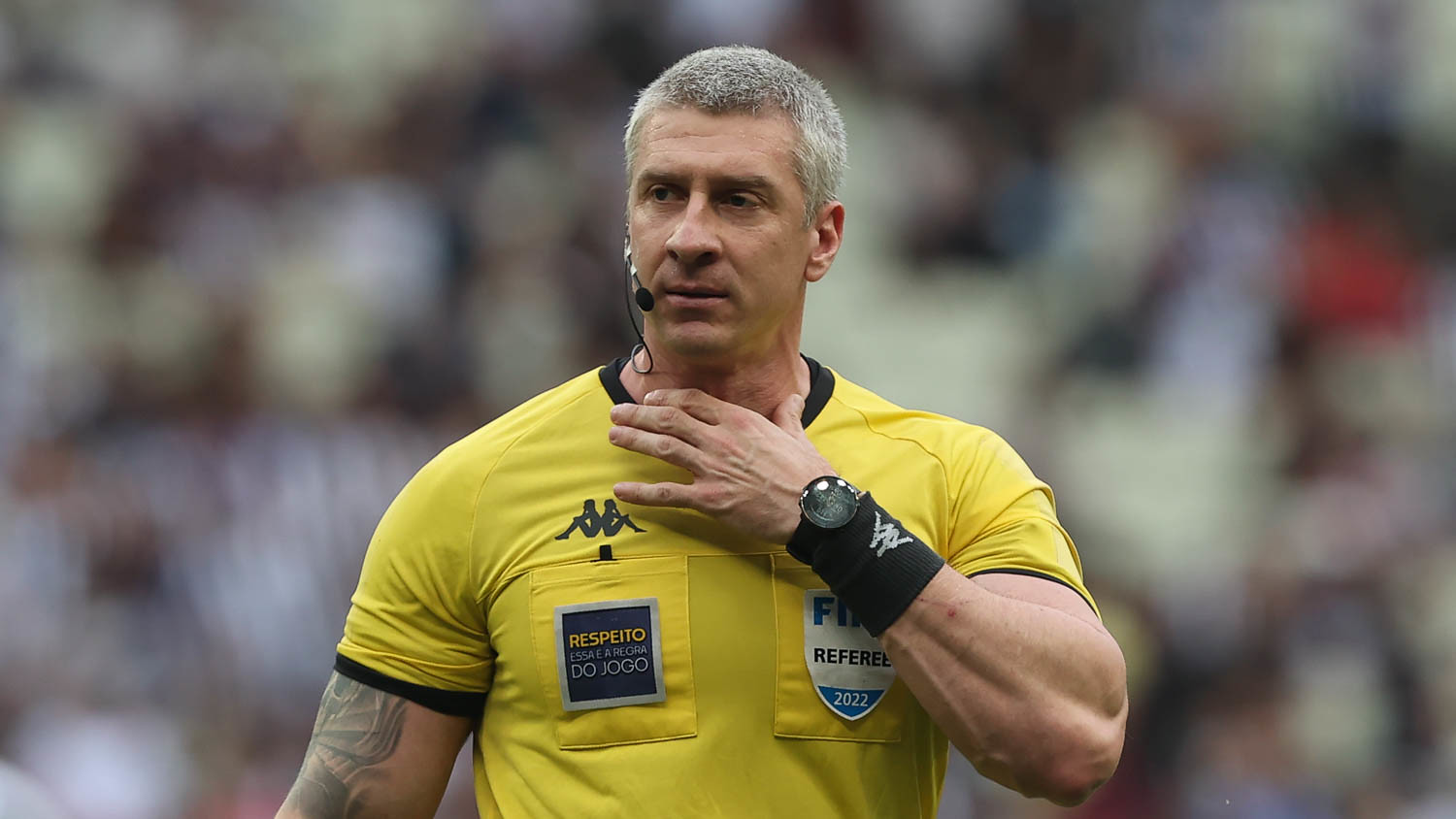 Daronco apita São Paulo x Palmeiras pelo Brasileirão